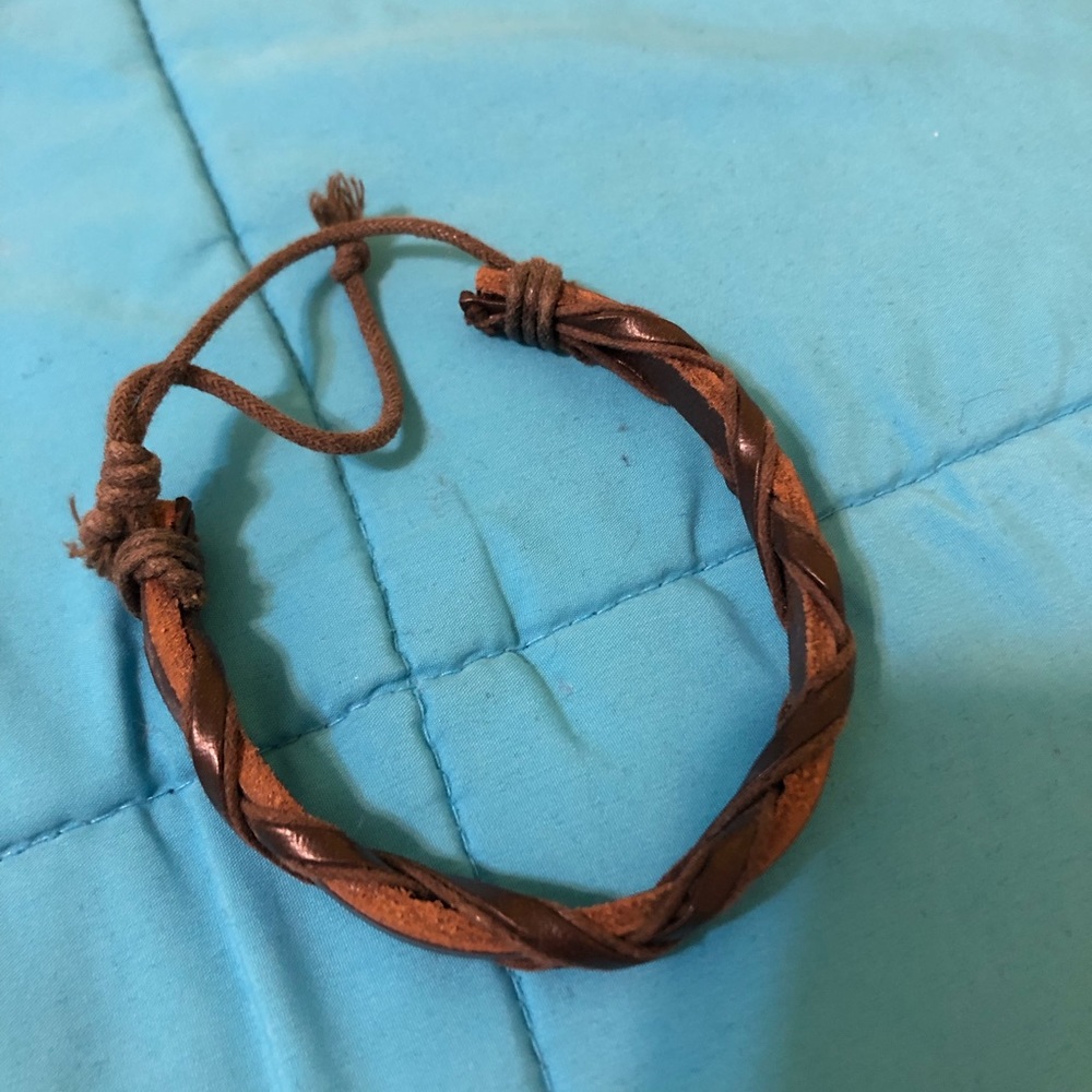 Leather bracelet